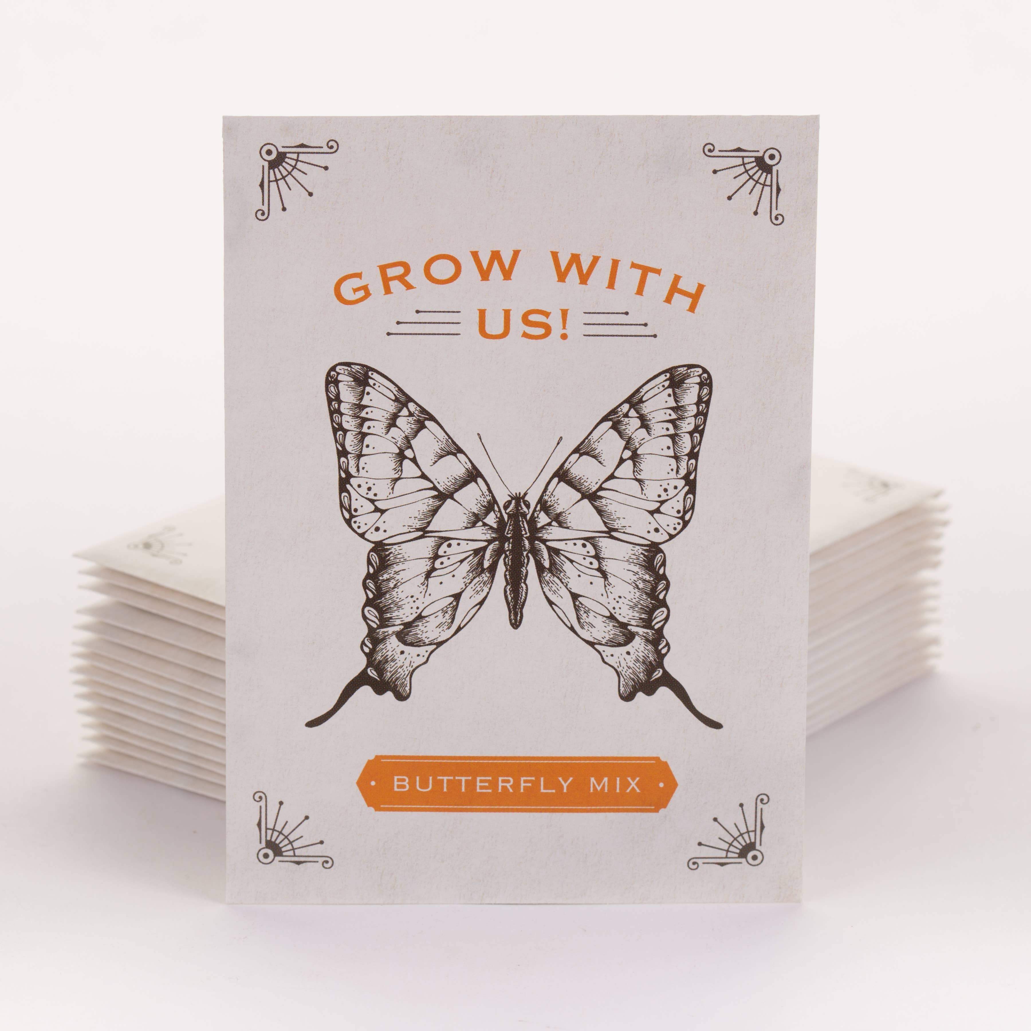 Grow With Us Butterfly kit contents and instructions