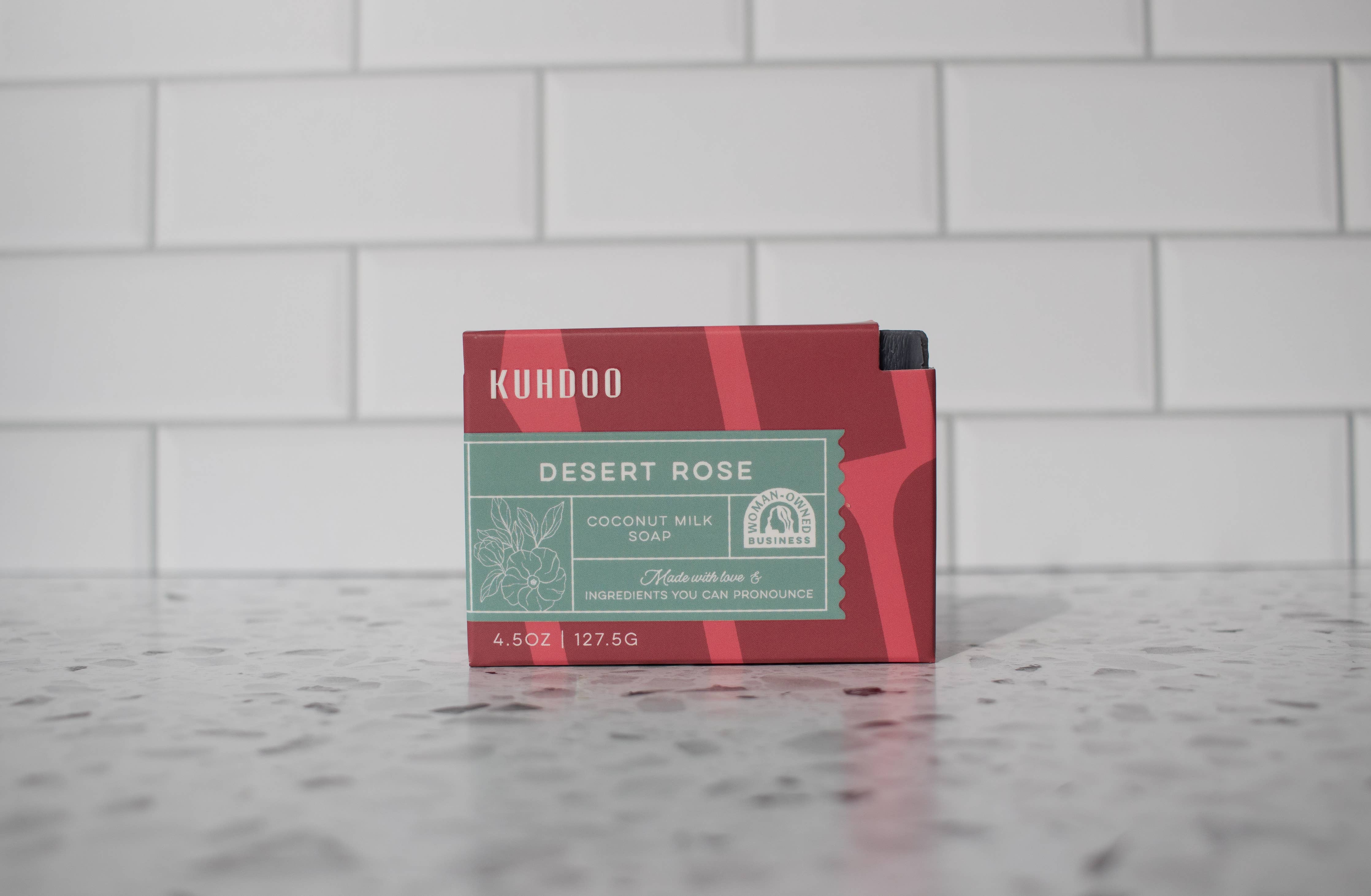 Desert Rose Bar Soap handcrafted floral scent