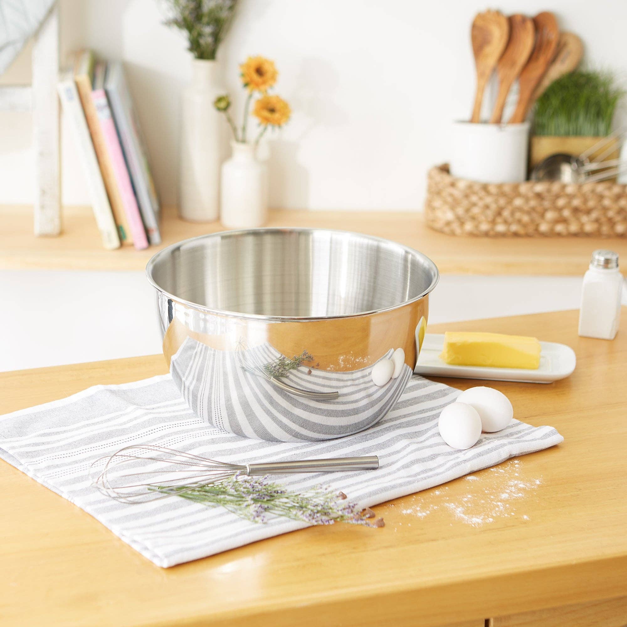 8 Qt Mixing Bowl - Stainless Steel