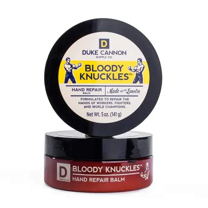 Bloody Knuckles Hand Repair Balm tube front view