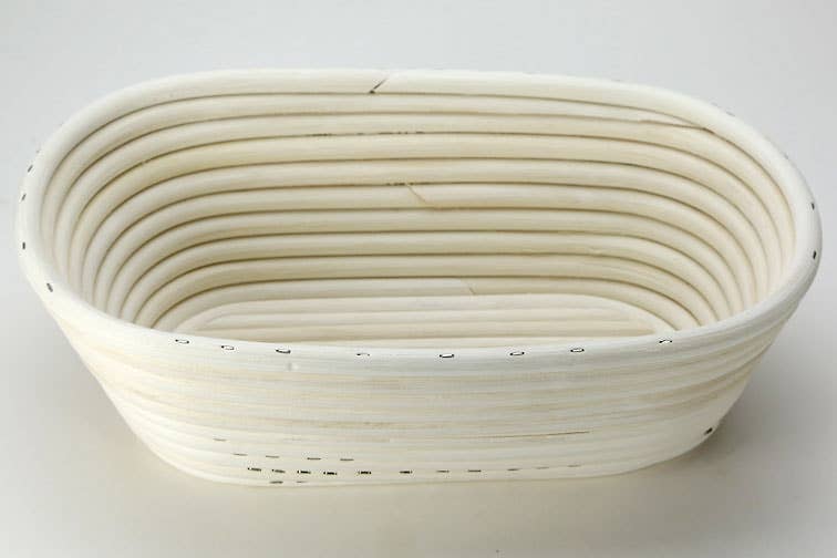 Breadtopia oval proofing basket with cloth liner