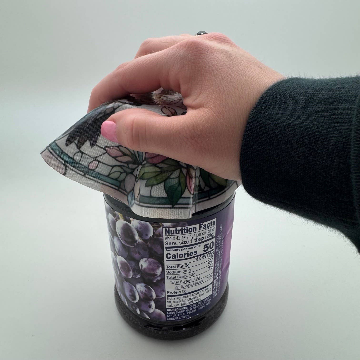 Hummingbird-Stained Glass