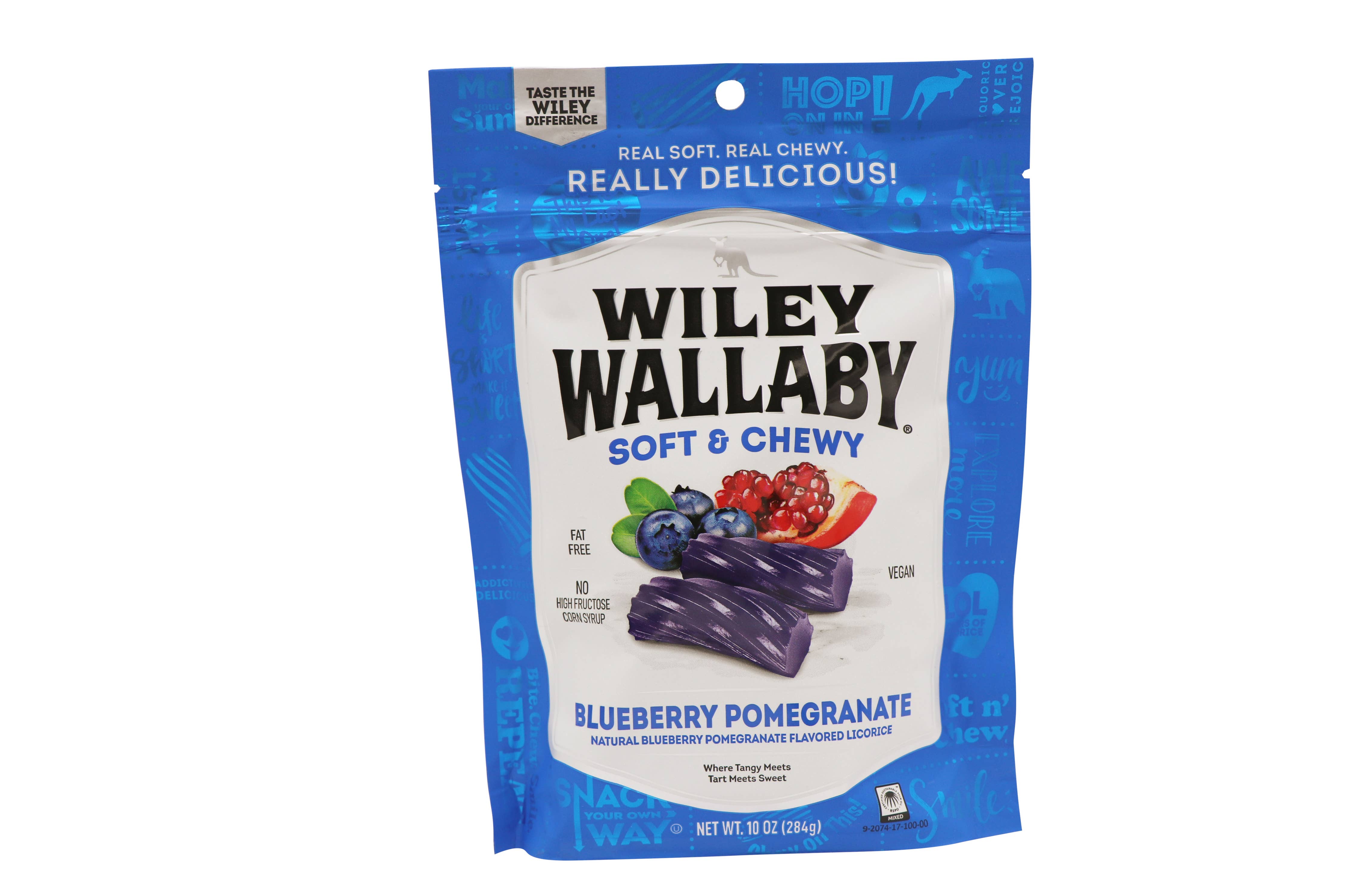 Wiley Wallaby Blueberry Pomegranate Licorice 10oz bag