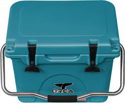 Orca 20 Qt cooler in rugged hard-sided design