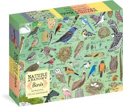 HGB Nature Anatomy Birds Puzzle featuring bird illustrations