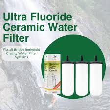 British Berkefeld 7 inch Ultra Fluoride gravity water filter element