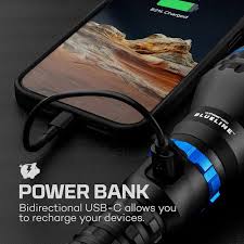 Nebo MZ60 Luxtreme Blueline rechargeable flashlight