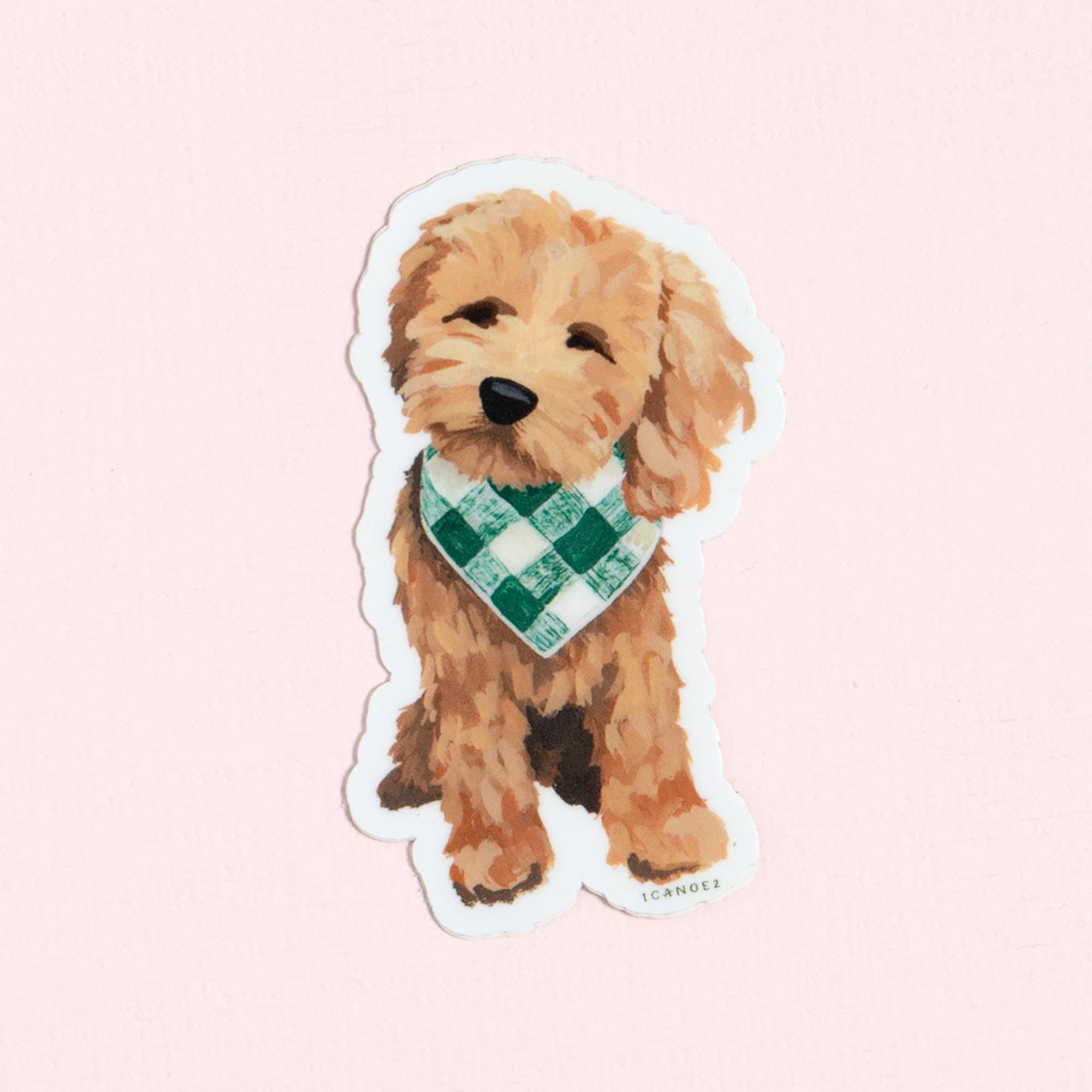 Golden Doodle Decal Sticker