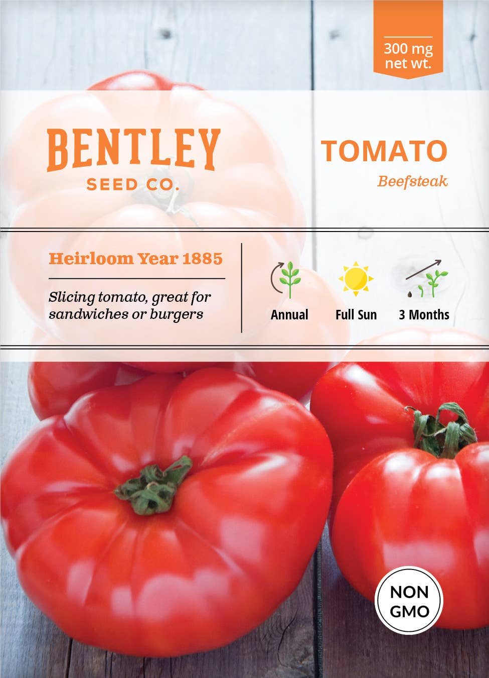 Brim Seed Co. Beefsteak Tomato seed packet