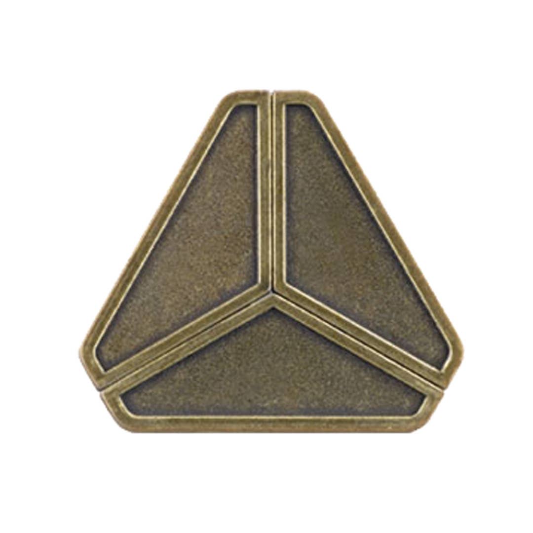 Hanayama Cast Delta Level 3 metal brain teaser puzzle