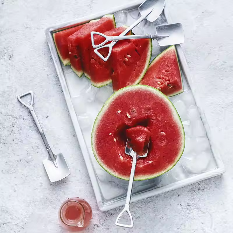 Shovel spoon whimsical garden tool dessert spoon