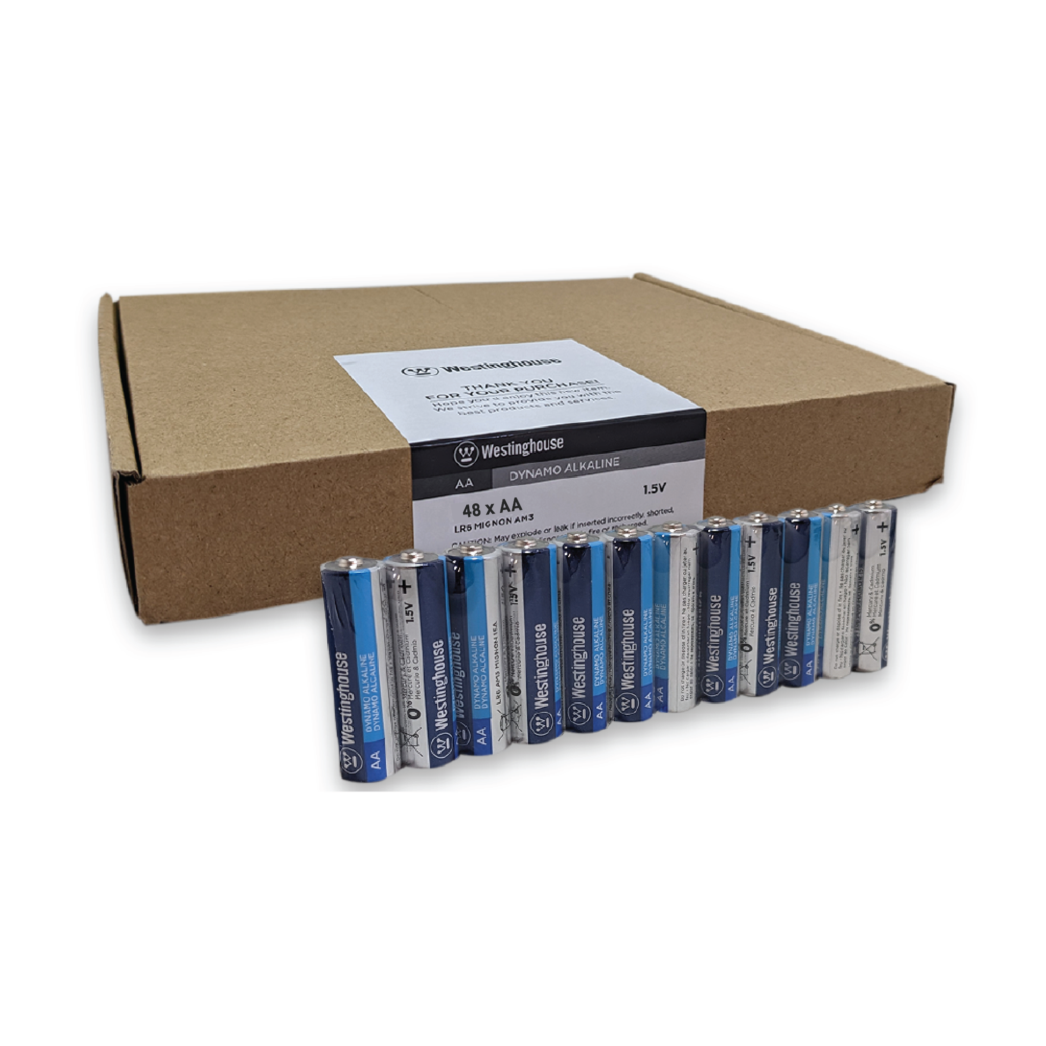 Westinghouse AA Dynamo Alkaline 12 count