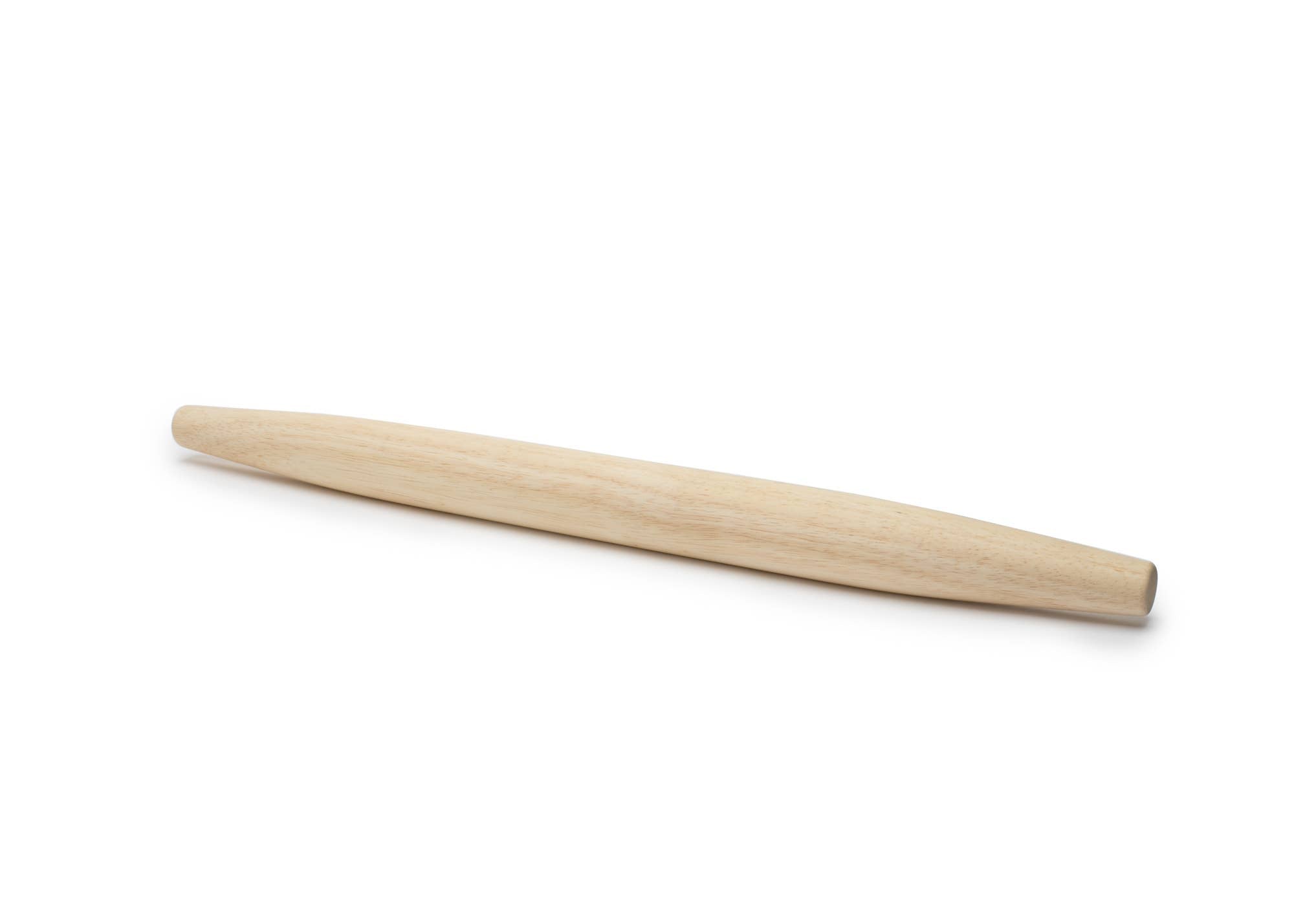 Fox Run 20-inch wood straight rolling pin with tapered ends