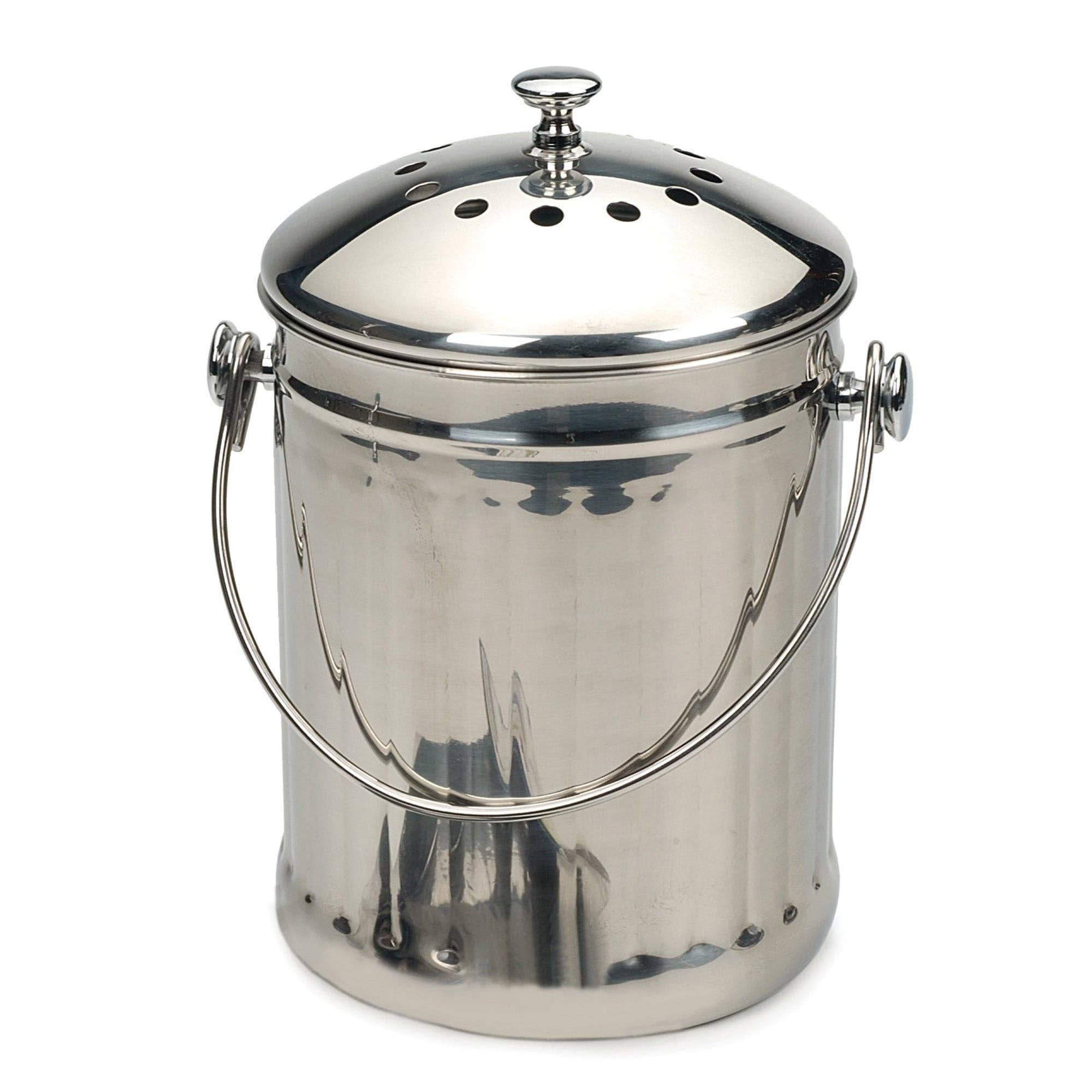 Original compost pail one gallon kitchen countertop container