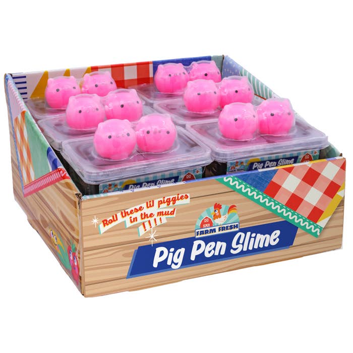 Farm Fresh Pig Pen Slime fun farm-themed toy