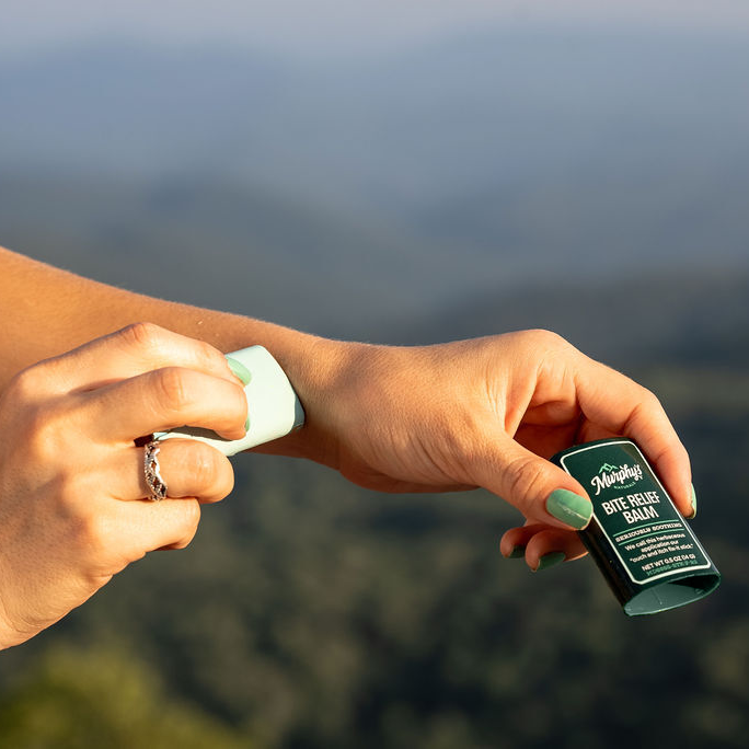 Bite Relief Soothing Balm Stick 0.5oz label detail