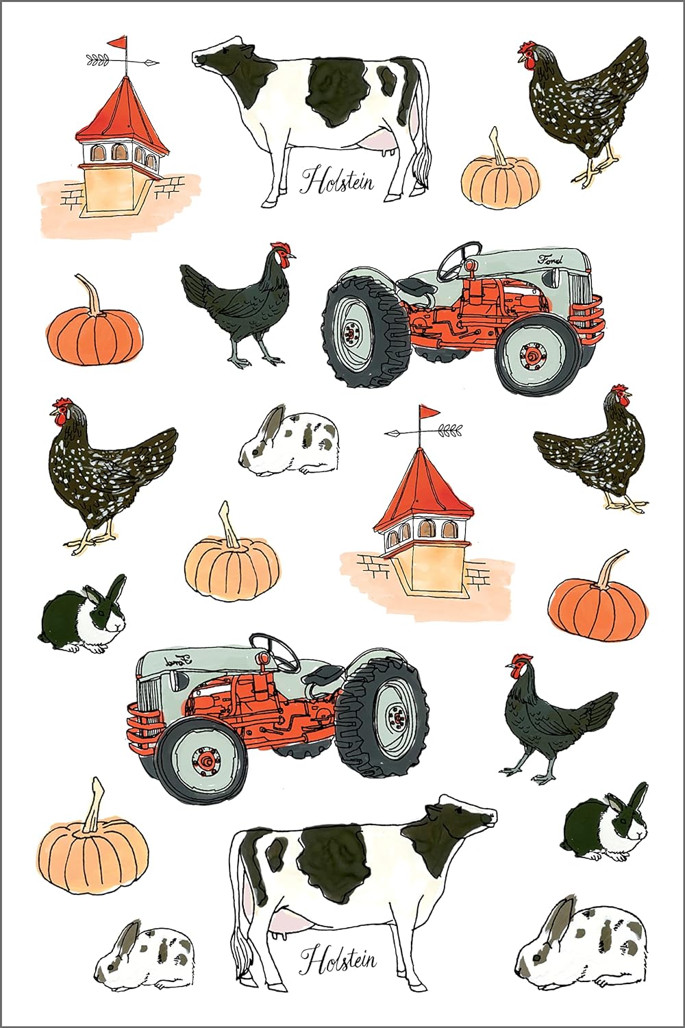 Farm Anatomy Sticker Book - by Julia Rothman