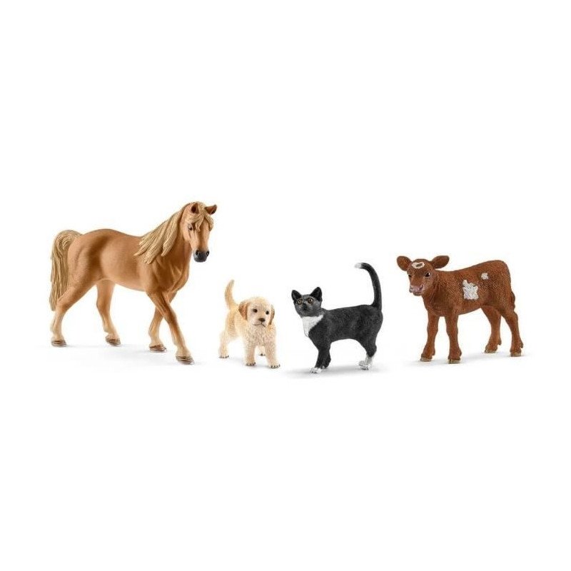 Schleich Farm World Starter Set with animal figures