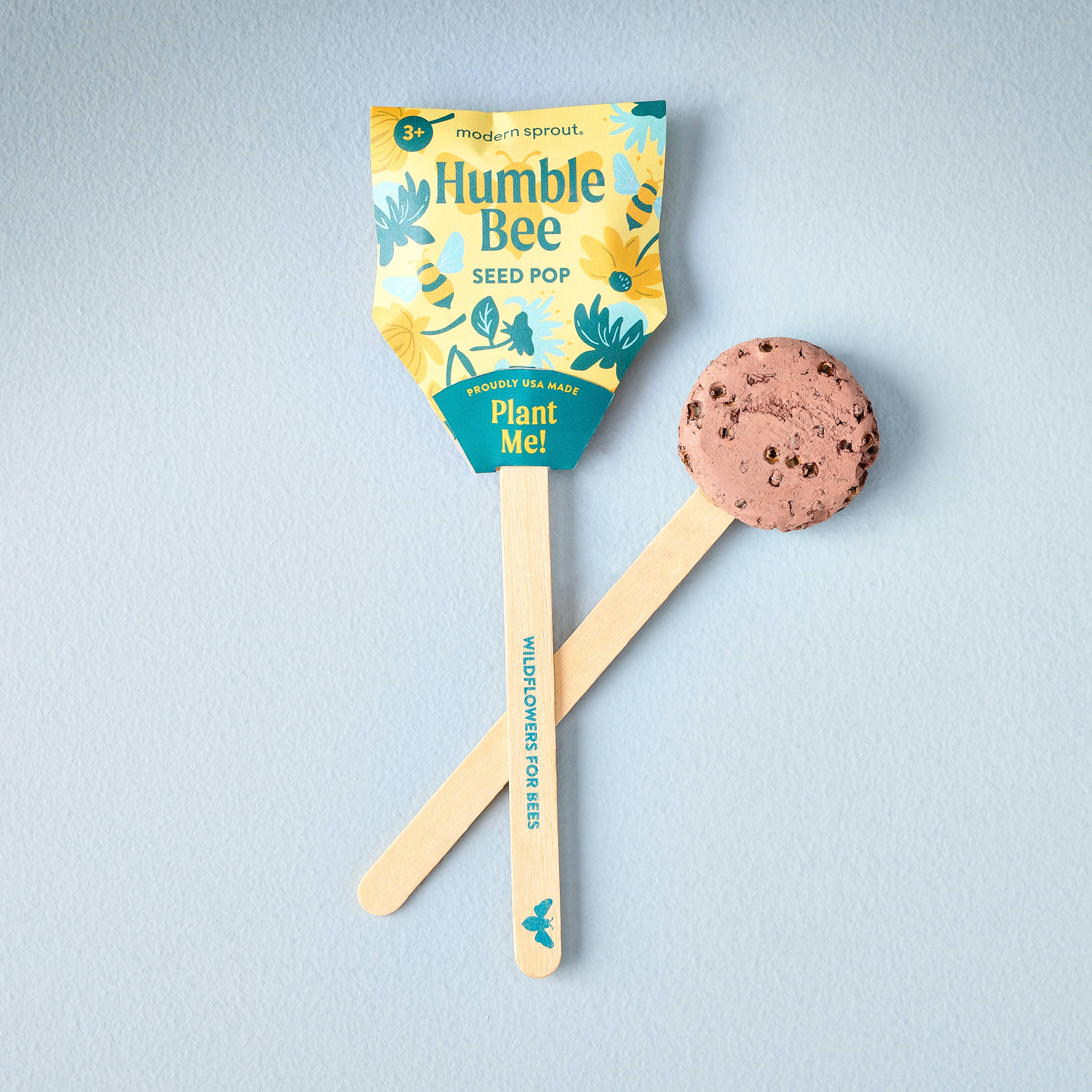 Pollinator Seed Pops packaging front view