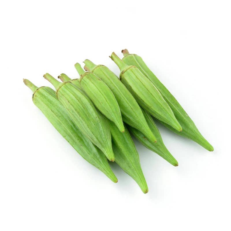 Clemson Spineless Okra seed packet planting guide