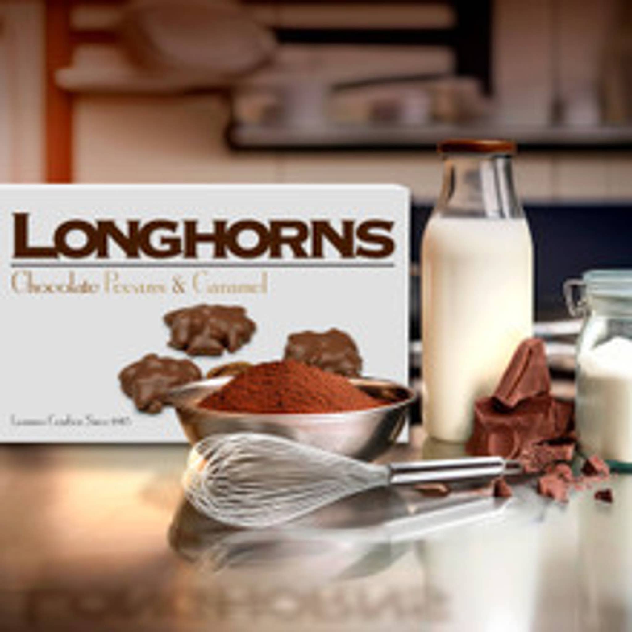 Longhorns Chocolate 1.5 oz