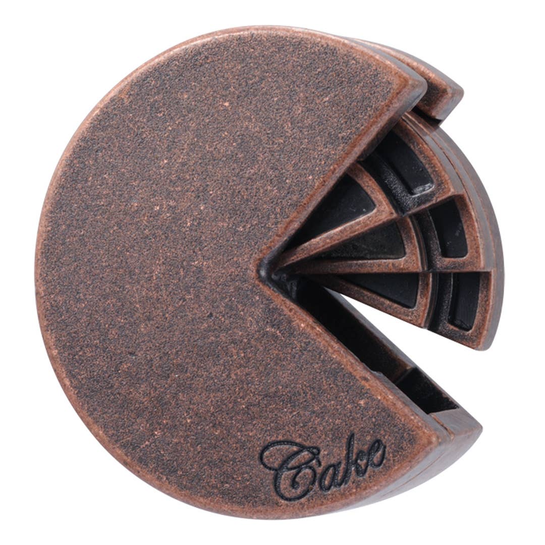 Hanayama Cast Cake Level 4 metal brain teaser puzzle