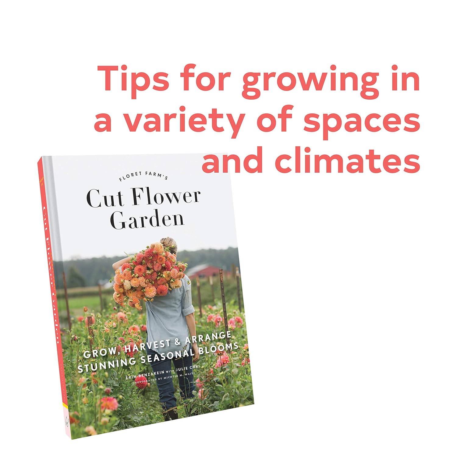 Floret Farm's Cut Flower Garden: Grow, Harvest, and Arrange Stunning Seasonal Blooms - by Erin Benzakein