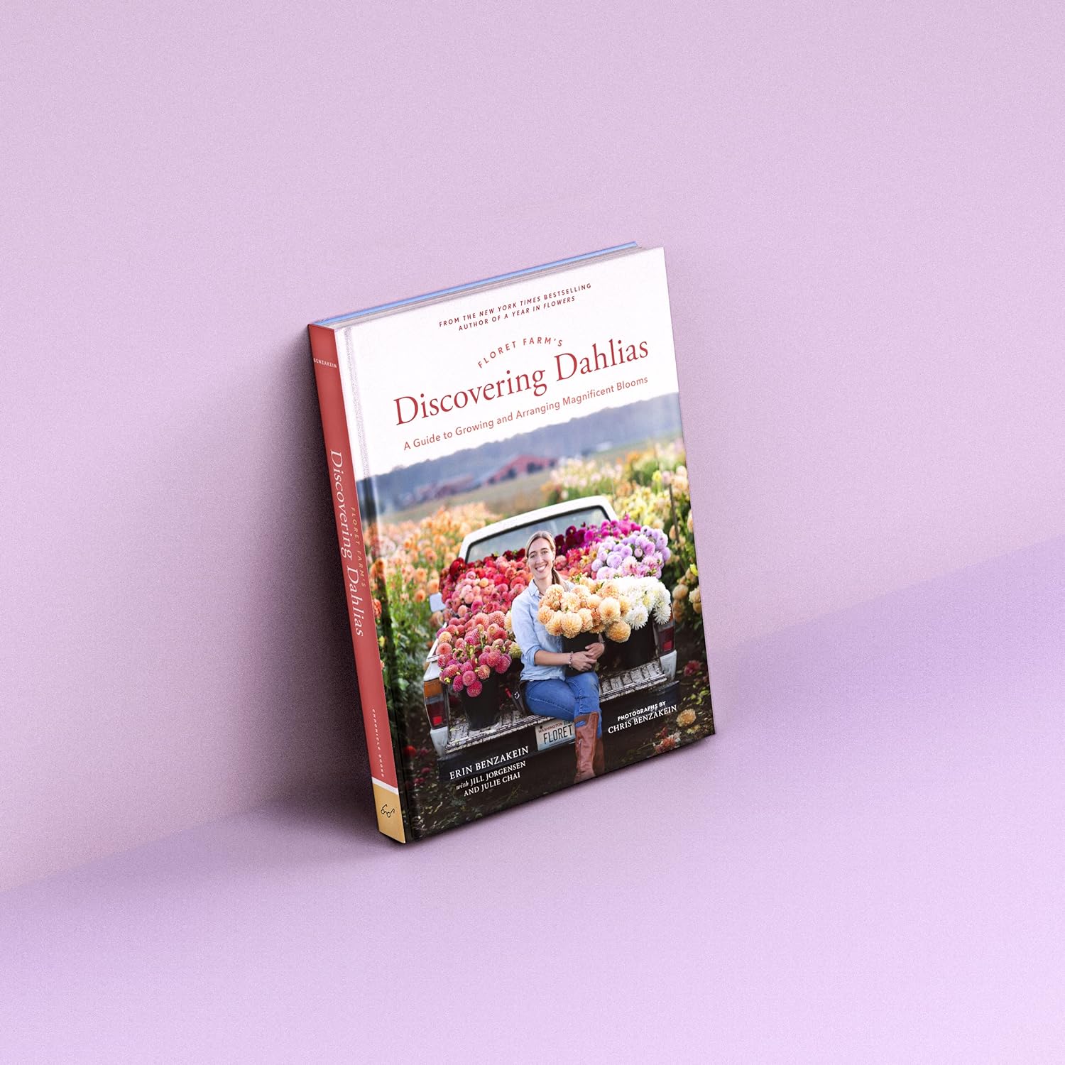 Floret Farm's Discovering Dahlias book back cover