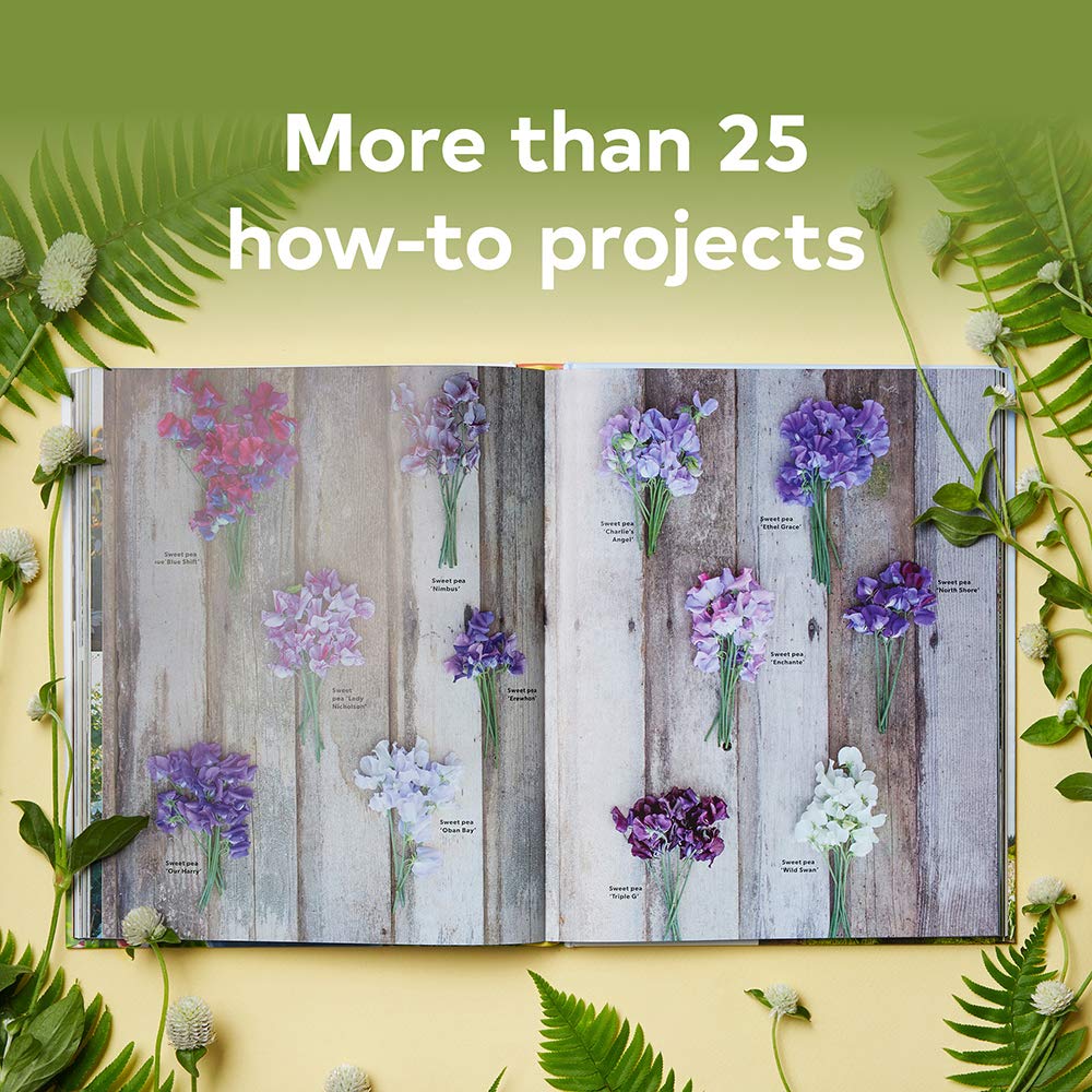 Floret Farm's A Year in Flowers book floral arrangement page