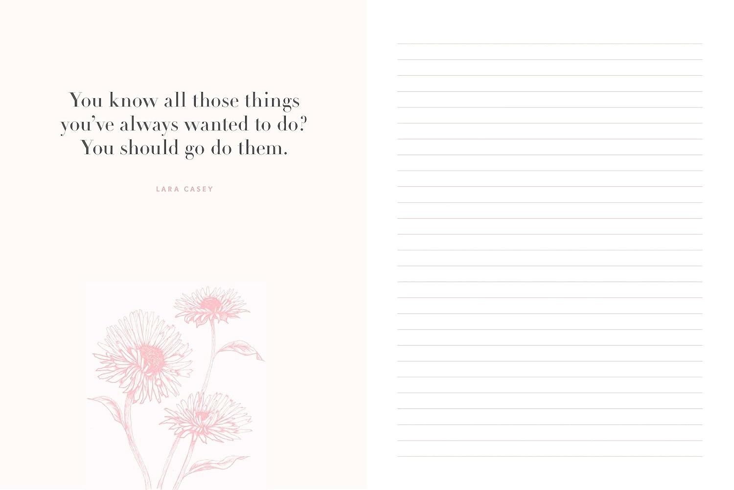 Floret Farm's Cut Flower Garden Journal book sample page