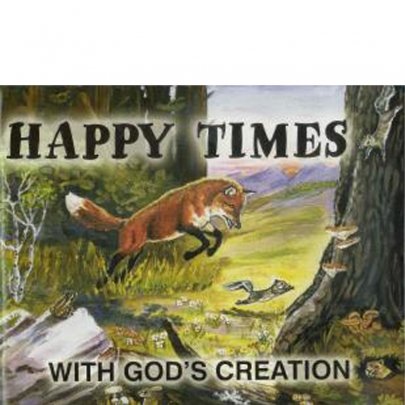 Happy Times With God's Creation coloring book by Daniel Zook