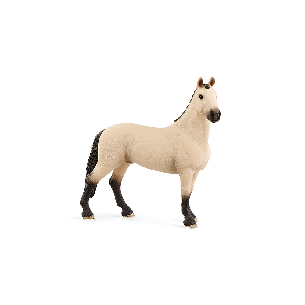 Schleich Red Dun Hanoverian Gelding horse figurine