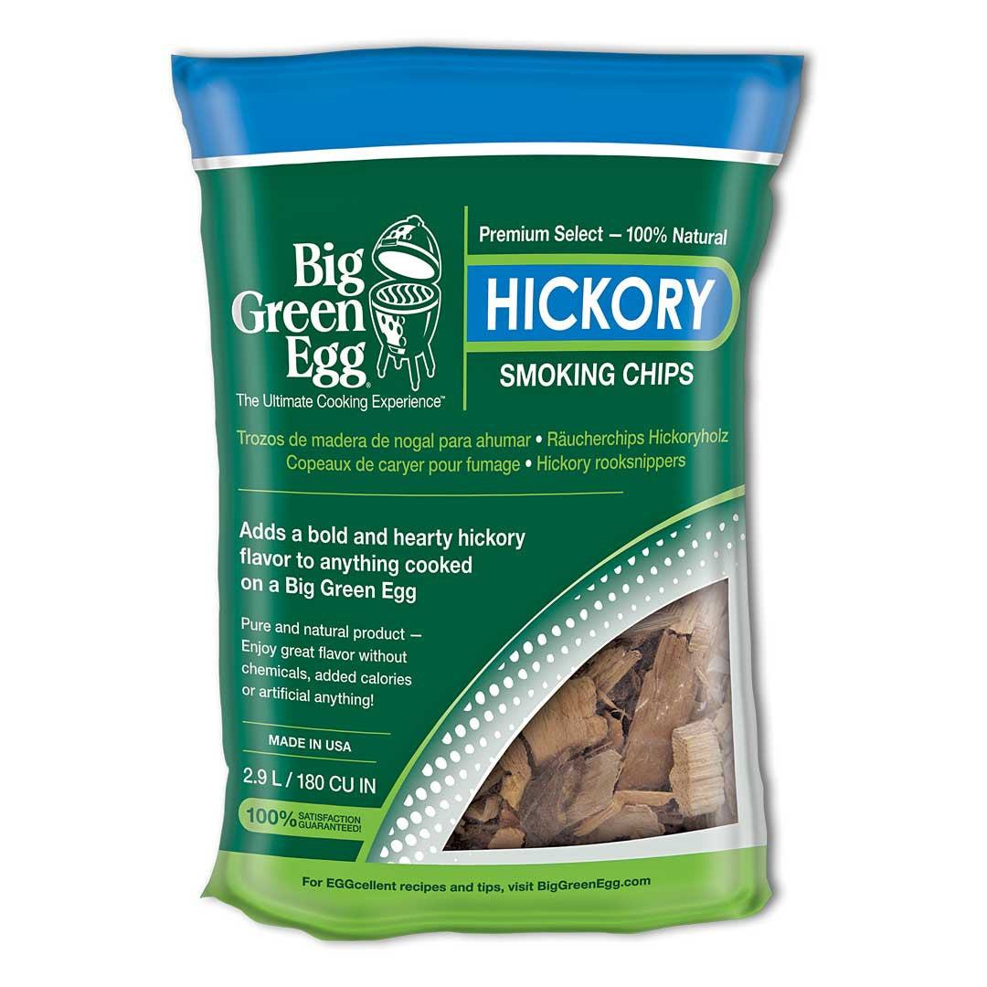 Big Green Egg smoking chunks wood flavor variety