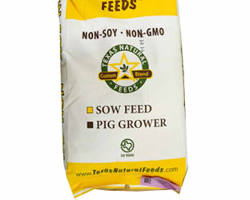 Texas Naturals Pig Grower 16% Non-GMO 50 lb bag