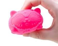 Needoh Fuzz Ball Wild Cats sensory fidget toy