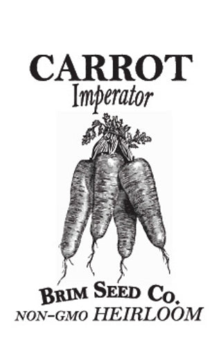 Brim Seed Co. - Imperator Carrot Heirloom Seed