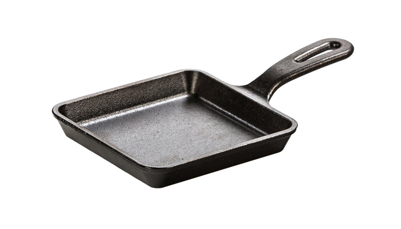 Lodge - 5" Seasoned Square Cast Iron Skillet
