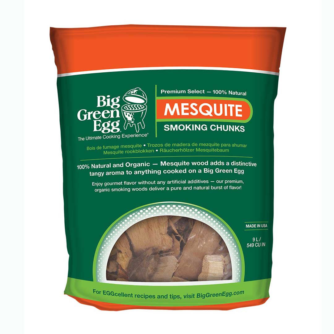 Big Green Egg smoking chunks bag