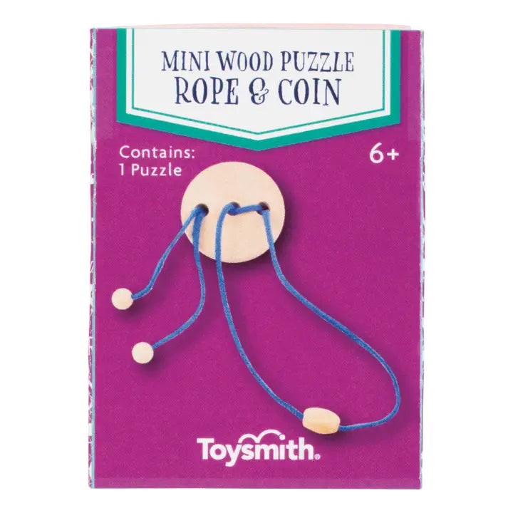 Toysmith wood fidget puzzle ball variant