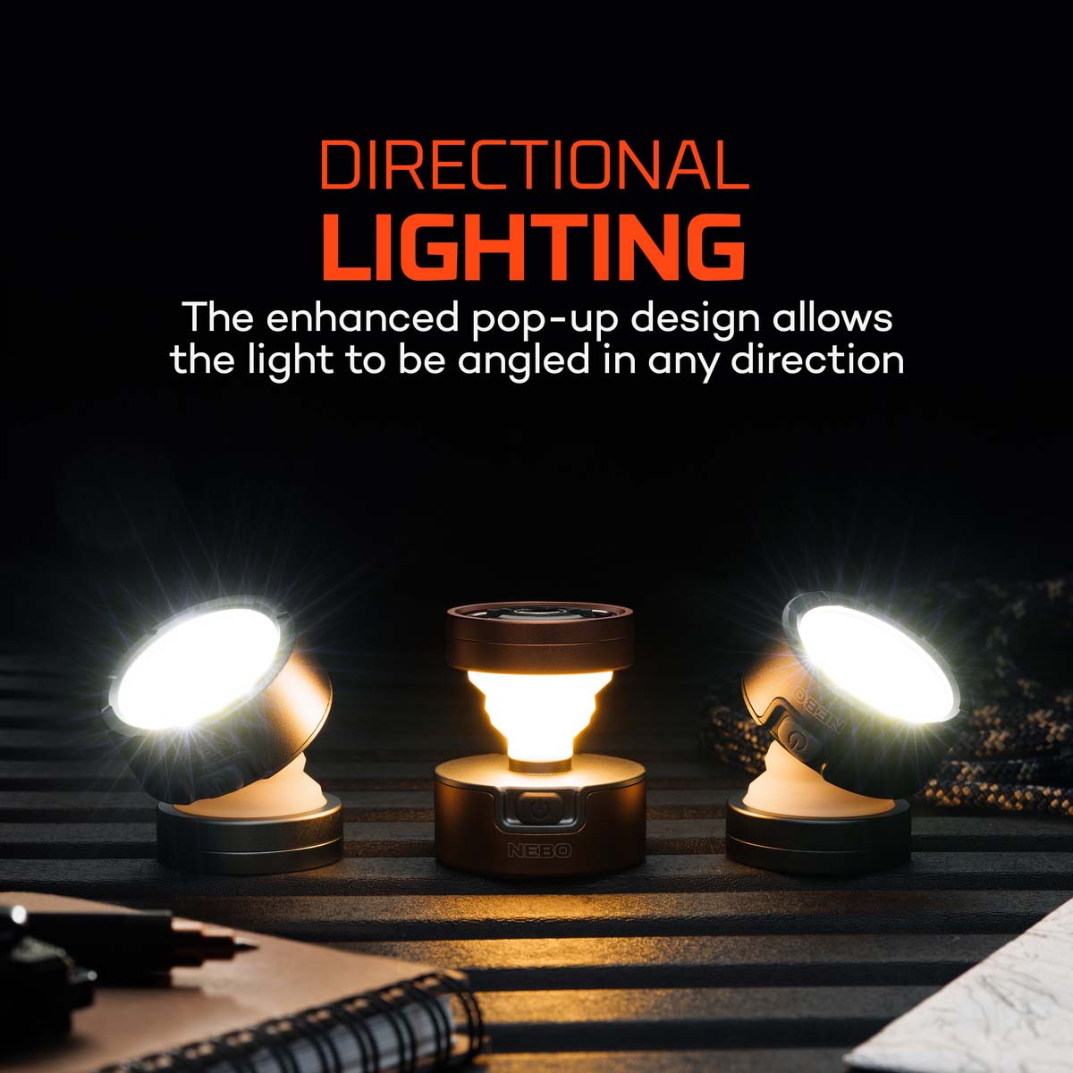 Nebo - Poppy Puck Pocket Lantern