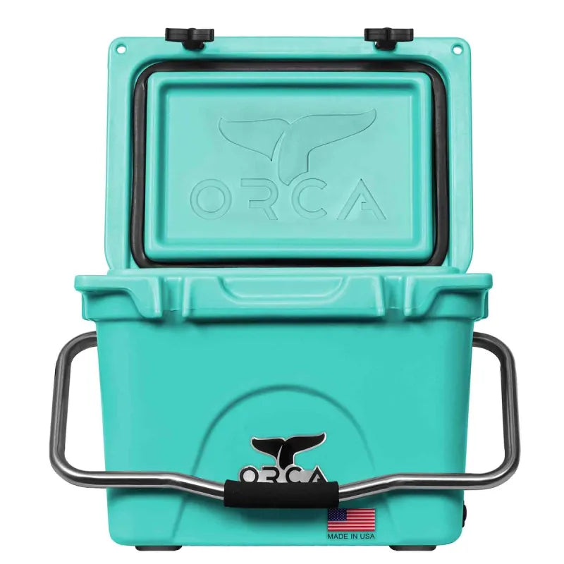 Orca Cooler 20 QT heavy-duty ice chest front view