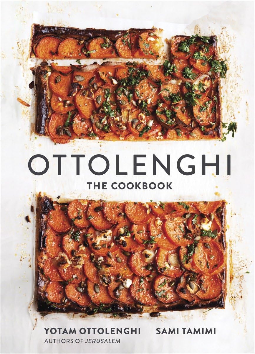 Ottolenghi The Cookbook by Yotam Ottolenghi and Sami Tamimi book cover
