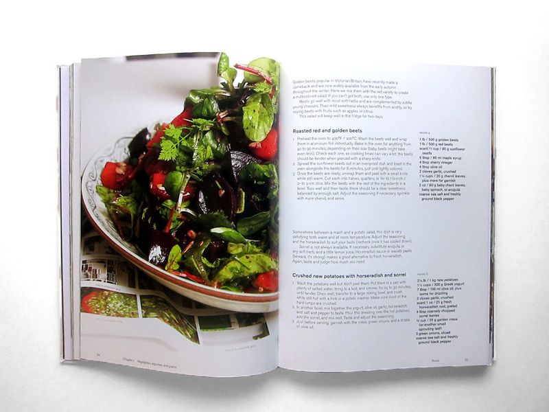Ottolenghi The Cookbook interior food photography page