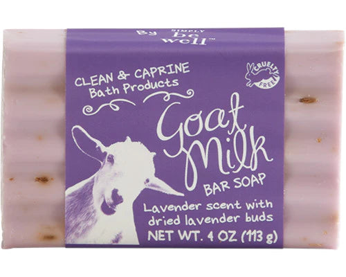 San Fransisco Soap - 4oz. Goat Milk & Lavender Buds Bar Soap