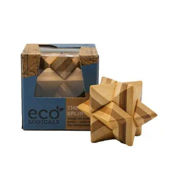 Project Genius Mini EcoLogicals bamboo brainteaser puzzle