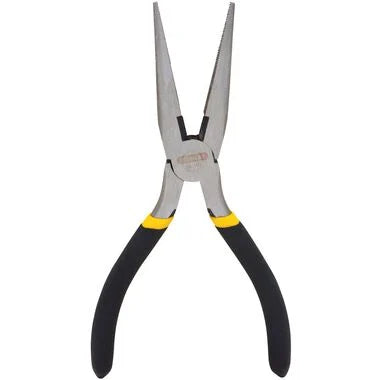 Stanley long nose pliers close-up of jaw tips