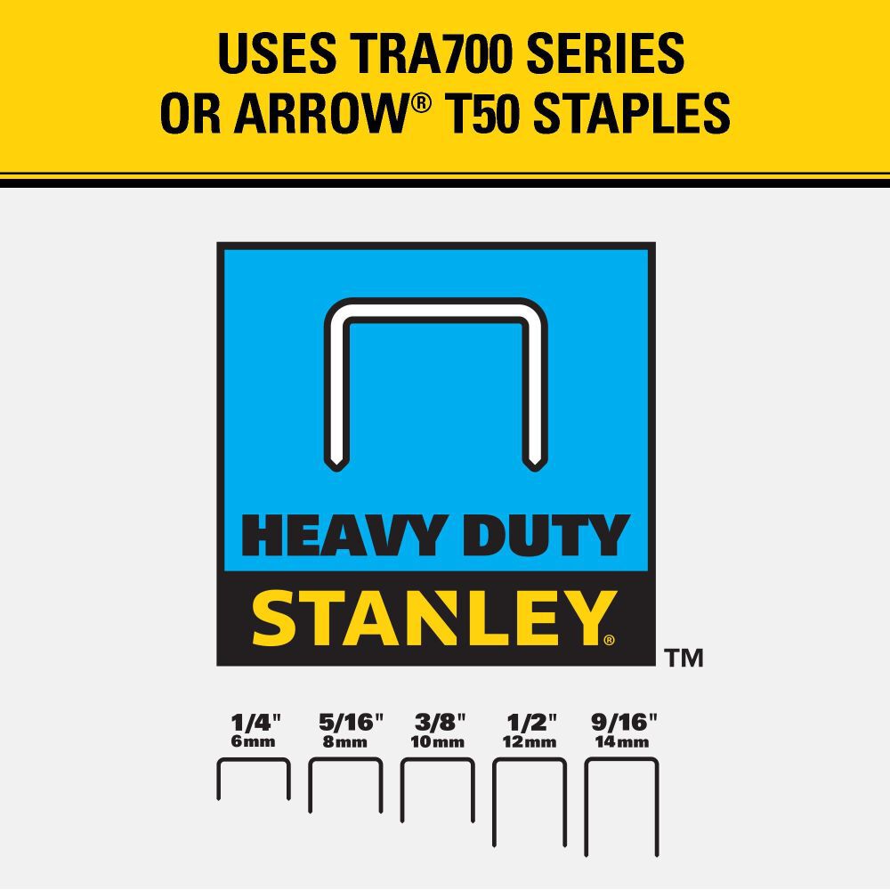 Stanley steel heavy duty stapler open loading position
