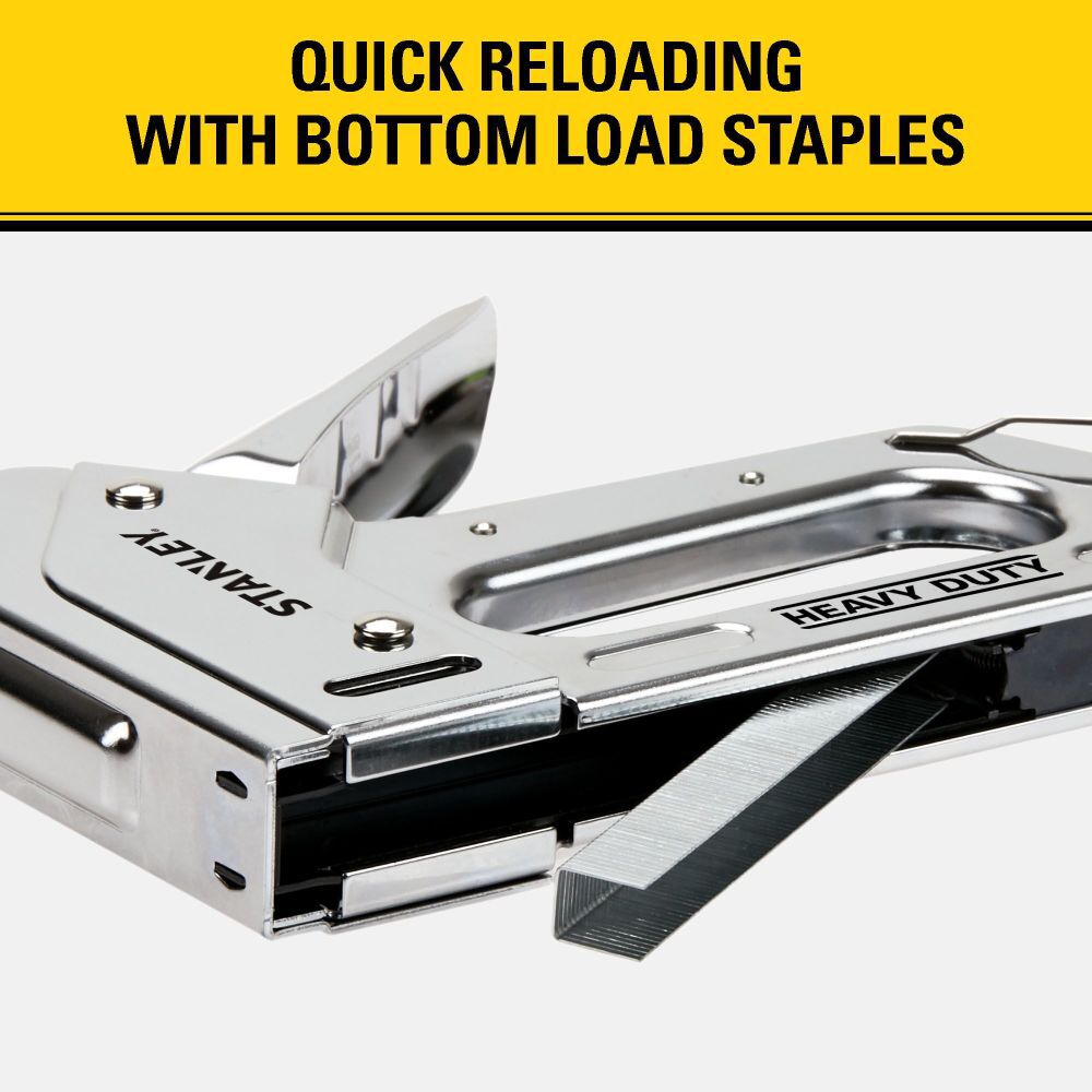 Stanley steel heavy duty stapler squeeze mechanism detail