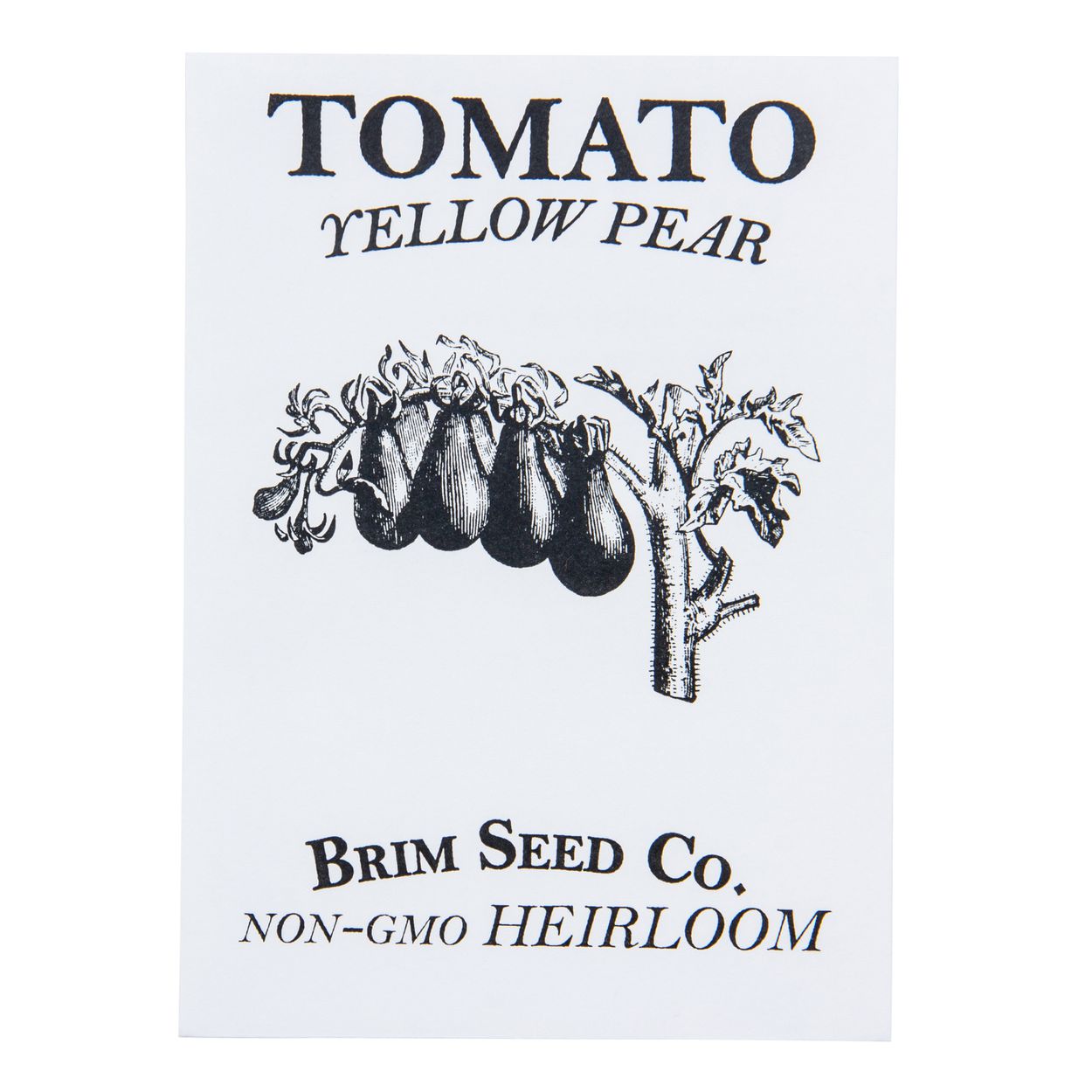 Brim Seed Co. - Yellow Pear Tomato Heirloom Seed