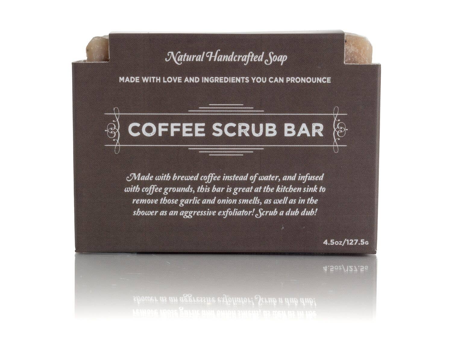 Coffee Scrub Bar Soap handcrafted